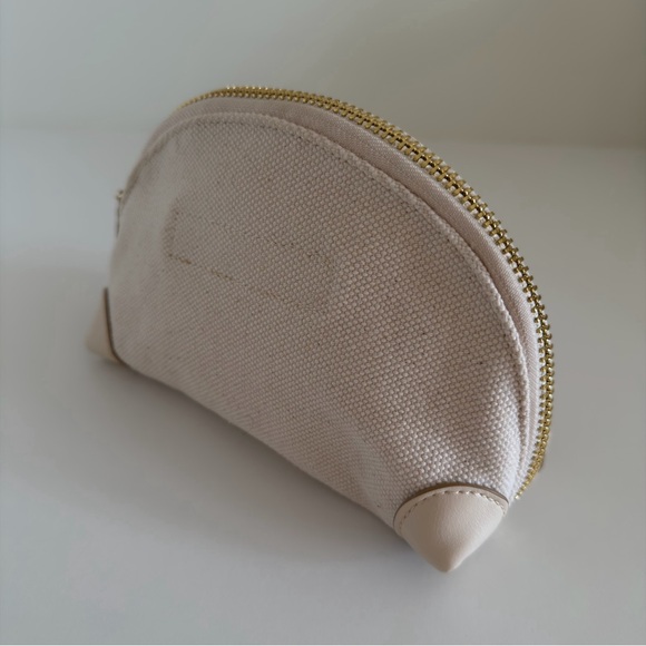 NWT! Stoney Clover Lane Half Moon Canvas Pouch - Picture 8 of 8